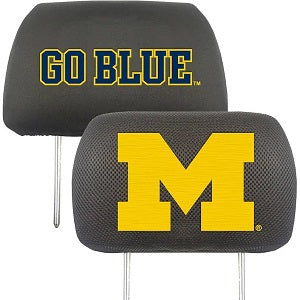 Michigan Wolverines --- Head Rest Covers
