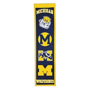 Michigan Wolverines --- Heritage Banner