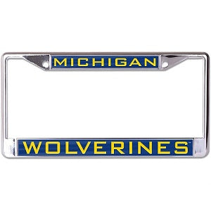 Michigan Wolverines --- Laser Cut License Plate Frame