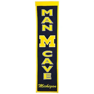 Michigan Wolverines --- Man Cave Banner