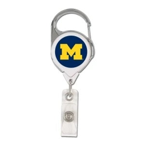 Michigan Wolverines --- Retractable Badge Holder