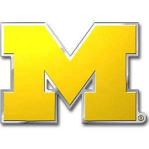 Michigan Wolverines --- Team Color Emblem