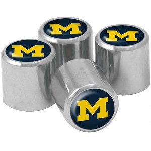 Michigan Wolverines --- Valve Stem Caps