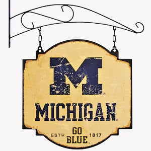 Michigan Wolverines --- Vintage Tavern Sign