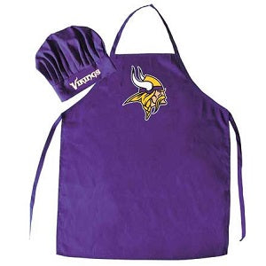Minnesota Vikings --- Apron and Chef Hat