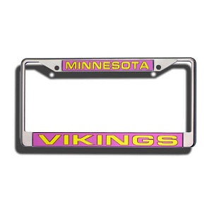 Minnesota Vikings --- Laser Cut License Plate Frame