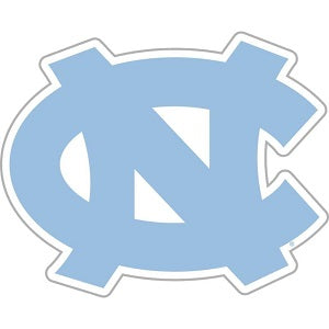 NC Tar Heels --- 12in Logo Magnet