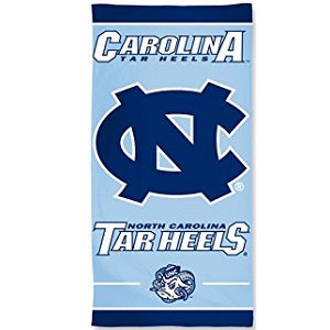 NC Tar Heels --- Beach Towel