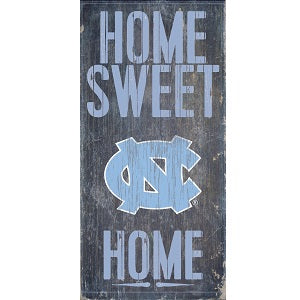 NC Tar Heels --- Home Sweet Home Wood Sign