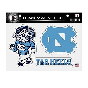 NC Tar Heels --- Team Magnet Set