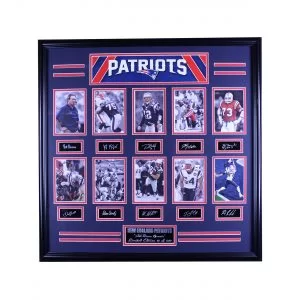 New England Patriots --- All Time Greats Signature Plaque