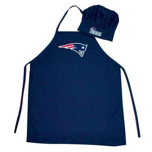 New England Patriots --- Apron and Chef Hat