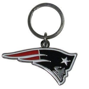 New England Patriots --- Enameled Key Ring