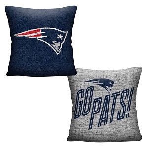 New England Patriots --- Invert Woven Pillow