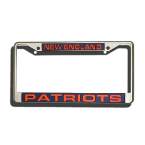 New England Patriots --- Laser Cut License Plate Frame