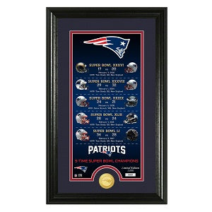 New England Patriots --- Legacy Bronze Coin Photo Mint