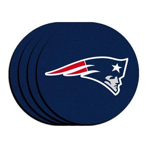 New England Patriots --- Neoprene Coasters 4-pk