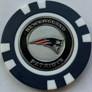 New England Patriots --- Poker Chip Ball Marker