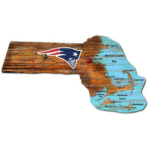 New England Patriots --- Roadmap State Sign
