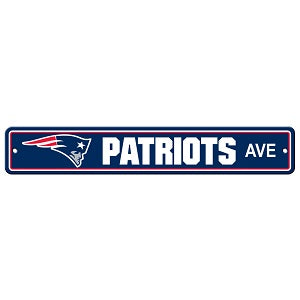 New England Patriots --- Street Sign