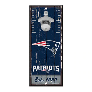 New England Patriots --- Bottle Opener Sign