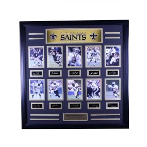 New Orleans Saints --- All Time Greats Signature Plaque