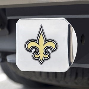 New Orleans Saints --- Chrome Hitch Cover