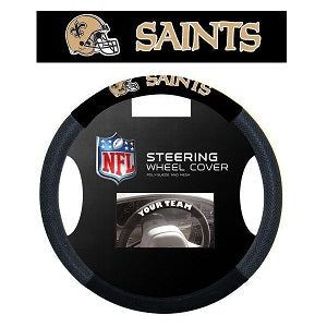New Orleans Saints --- Steering Wheel Cover