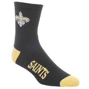 New Orleans Saints --- Team Color Crew Socks