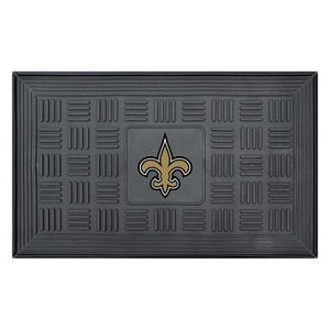 New Orleans Saints --- Vinyl Medallion Door Mat