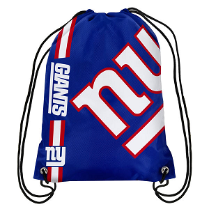 New York Giants --- Big Logo Drawstring Backpack