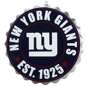 New York Giants --- Bottle Cap Sign
