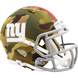 New York Giants --- Camo Mini Helmet