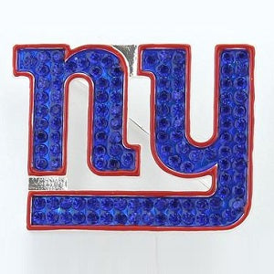 New York Giants --- Crystal Logo Pin