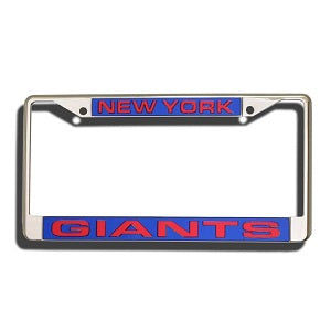 New York Giants --- Laser Cut License Plate Frame