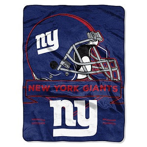 New York Giants --- Royal Plush Prestige Design Blanket