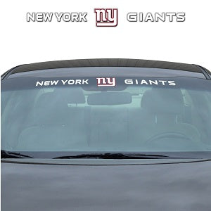New York Giants --- Windshield Decal