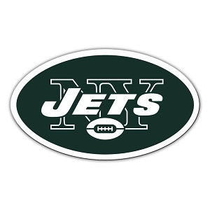 New York Jets --- 12in Logo Magnet