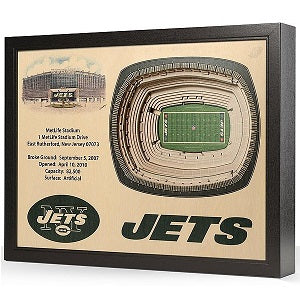 New York Jets --- 25-Layer Stadium View 3D Wall Art