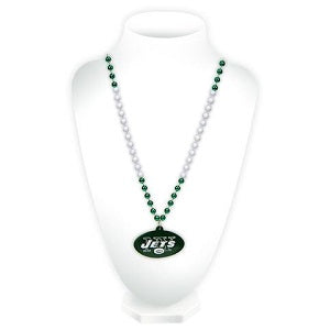 New York Jets --- Mardi Gras Beads