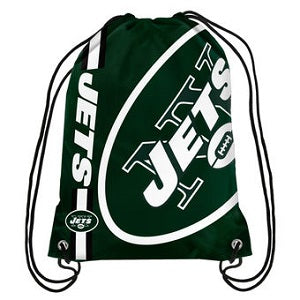 New York Jets --- Big Logo Drawstring Backpack