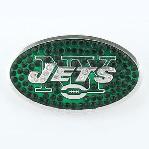 New York Jets --- Crystal Logo Pin