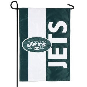 New York Jets --- Embroidered Logo Applique Flag