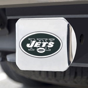 New York Jets --- Chrome Hitch Cover