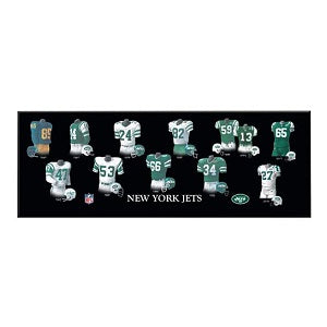 New York Jets --- Legacy Uniform Plaque