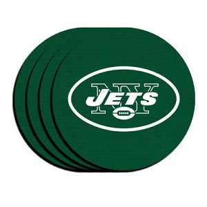 New York Jets --- Neoprene Coasters 4-pk