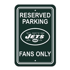 New York Jets --- Reserved Parking Sign