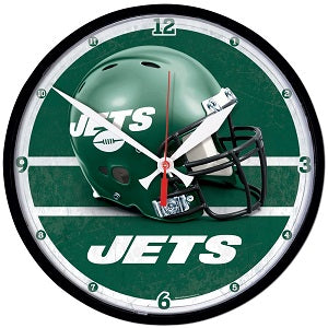 New York Jets --- Round Wall Clock