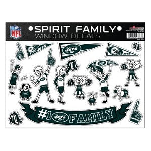 New York Jets --- Spirit Family Window Decal