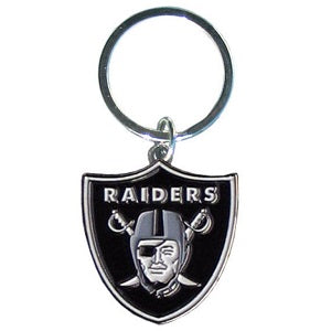 Oakland Raiders --- Enameled Key Ring